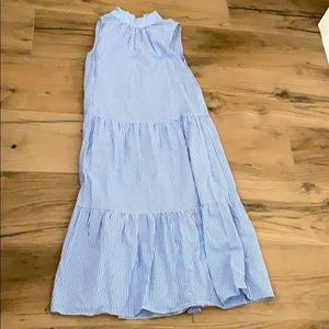 Who What Wear stripped maxi dress Small